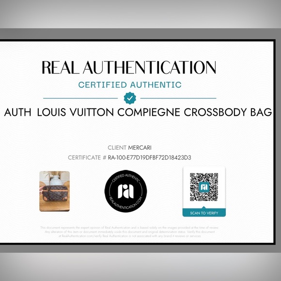✅AUTHENTIC✅LOUIS VUITTON Compiegne GM Crossbody bag - Picture 2 of 12